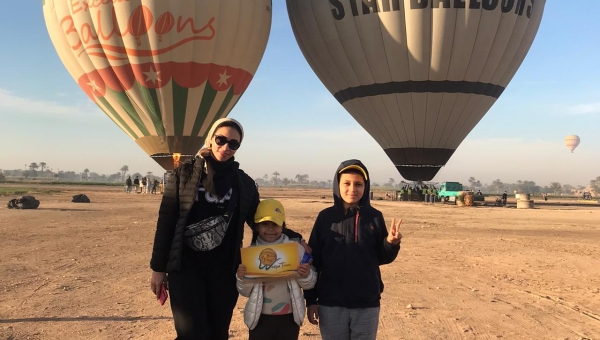 Hot Air Balloon Ride in Luxor