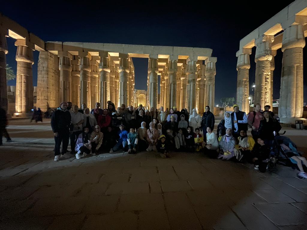 Luxor Temple at Night 